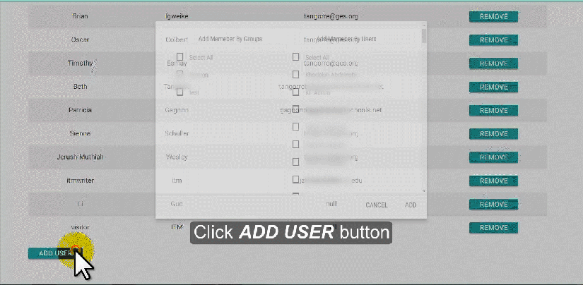 manage addd:remove 3